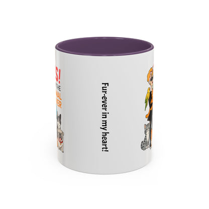 Animal Lover Coffee Mug - Perfect Gift for Pet Owners, Animal Enthusiasts, Dog Lovers, Cat Lovers