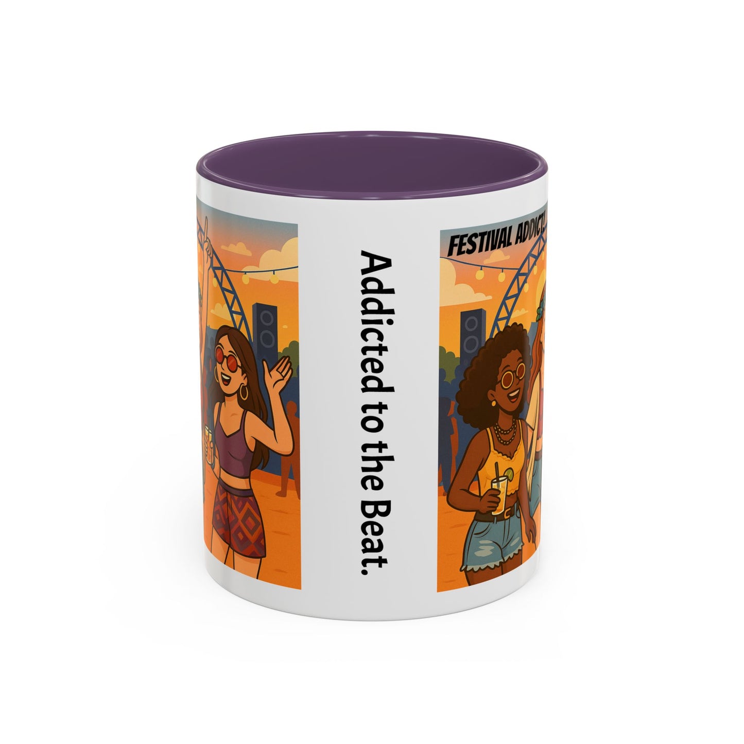 Festival Addict Coffee Mug - Celebrate the Beat in Style!