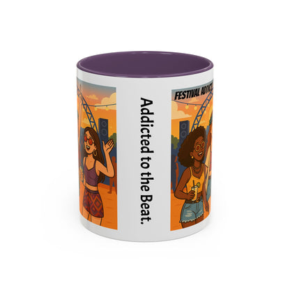 Festival Addict Coffee Mug - Celebrate the Beat in Style!