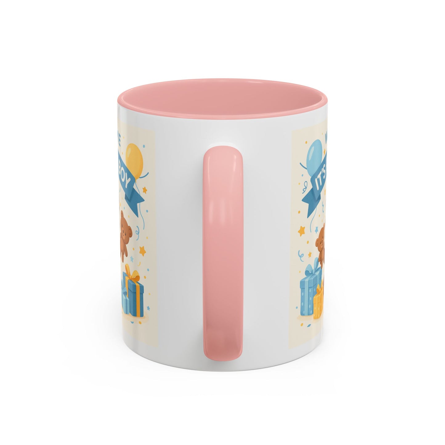 Baby Boy Announcement Coffee Mug, Newborn, Welcome Baby Boy Gift
