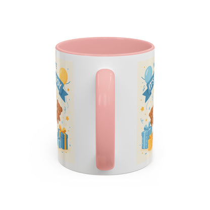 Baby Boy Announcement Coffee Mug, Newborn, Welcome Baby Boy Gift