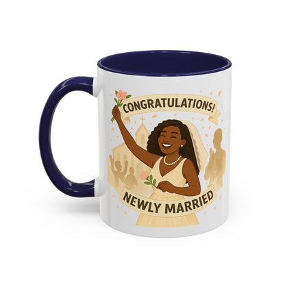 Newly Married Congratulations Coffee Mug - Celebrate Love & New Beginnings