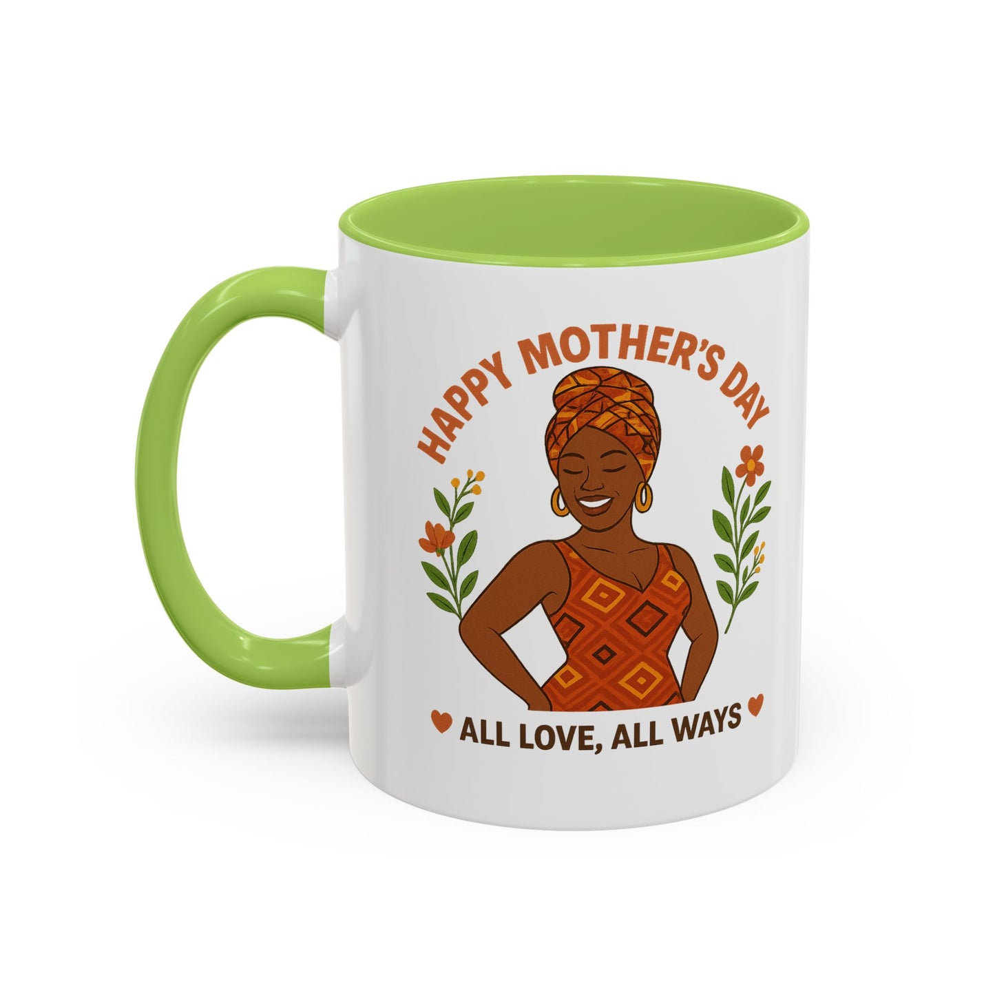 Happy Mother's Day Coffee Mug - Every Queen Deserves Her Day - Afro
