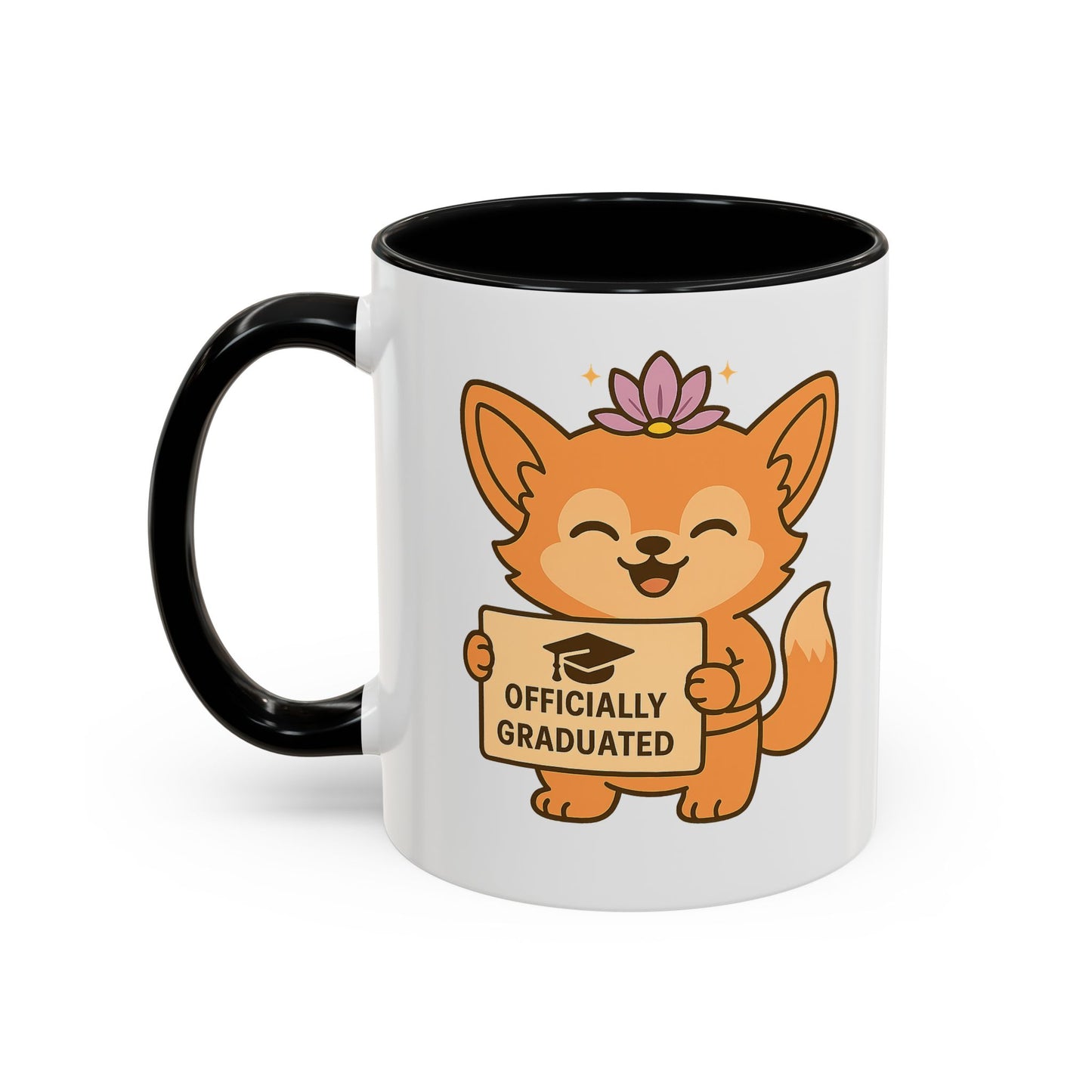 Graduation Celebration Coffee Mug - Officially Graduated Design