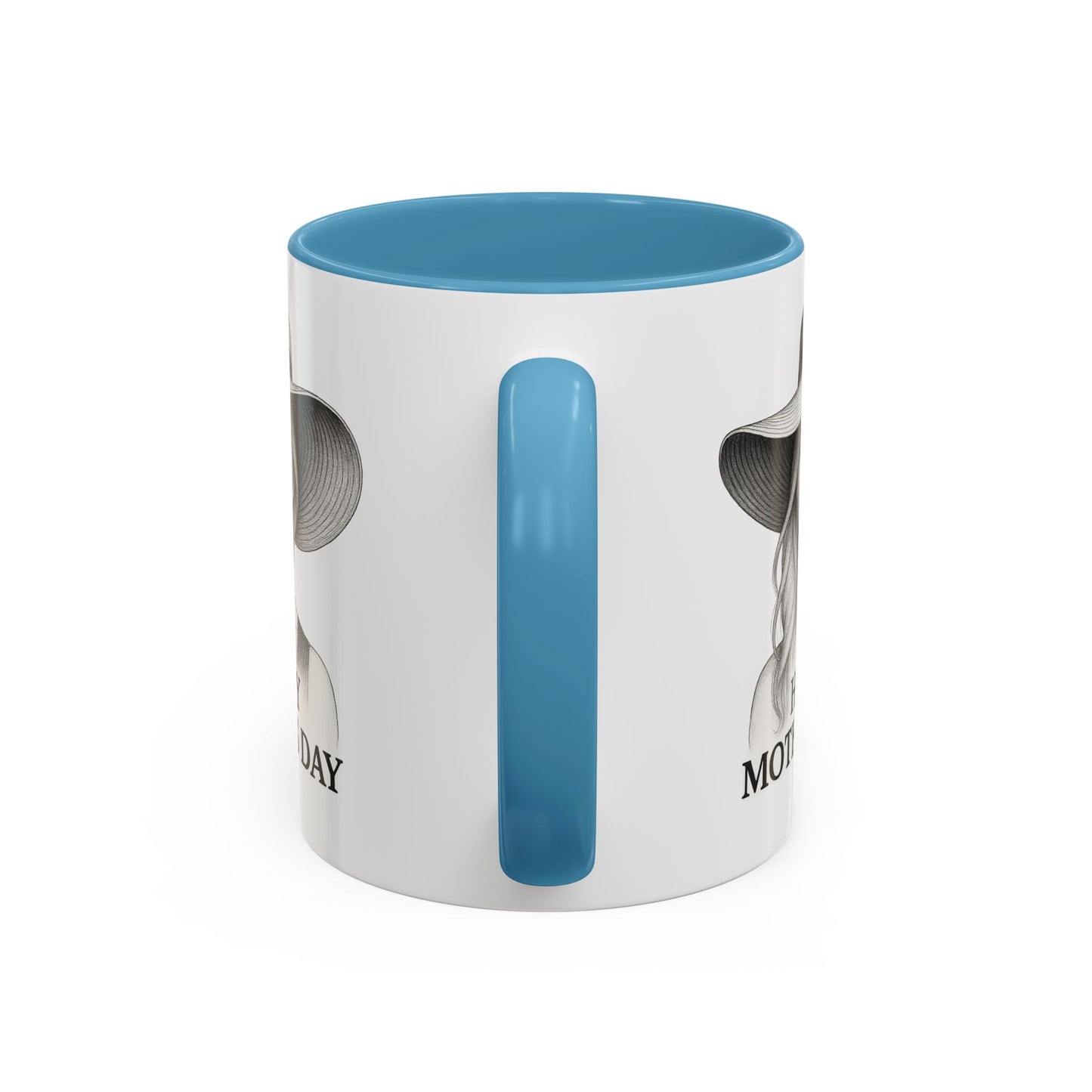Happy Mother's Day Accent Coffee Mug - Stylish Gift for Moms