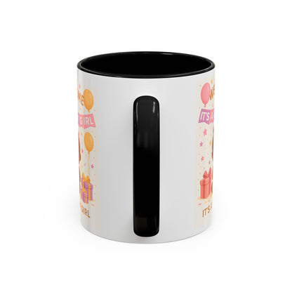 Welcome Baby Girl Coffee Mug | Cute Drinkware, Celebration Mug