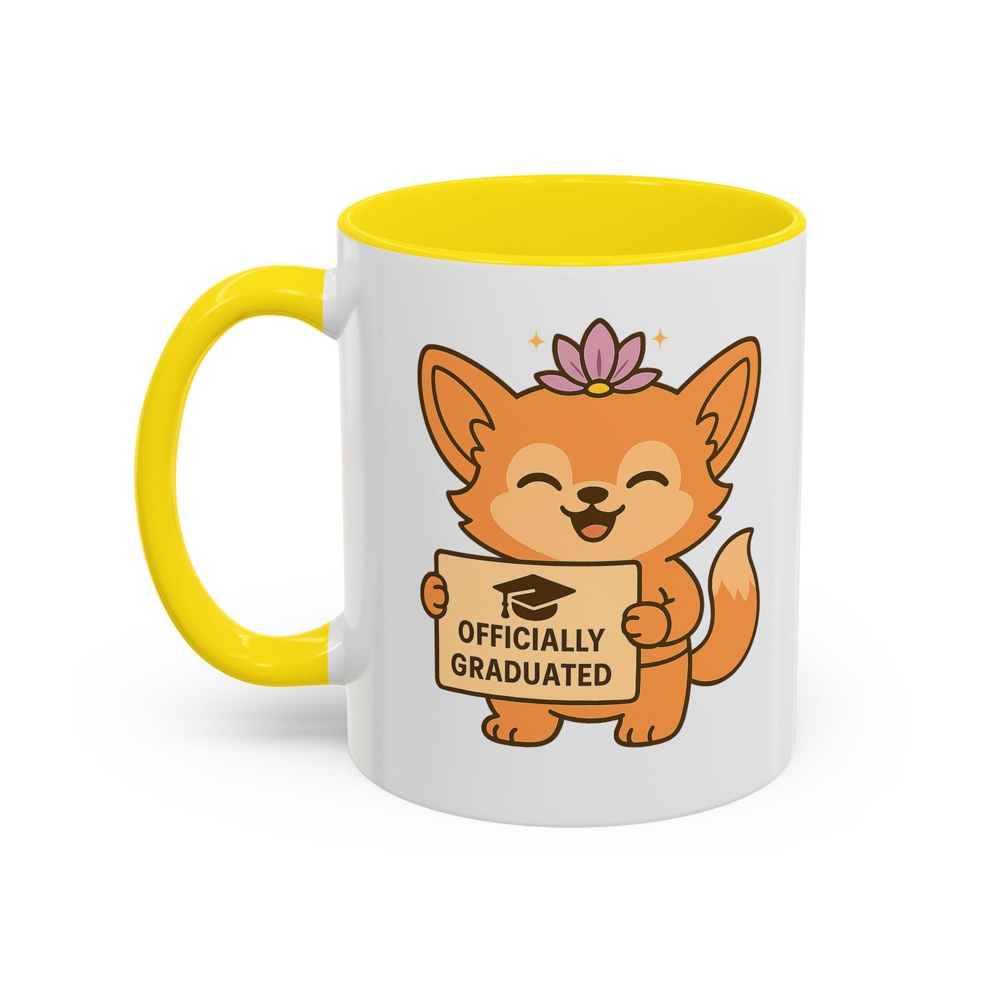 Graduation Celebration Coffee Mug - Officially Graduated Design