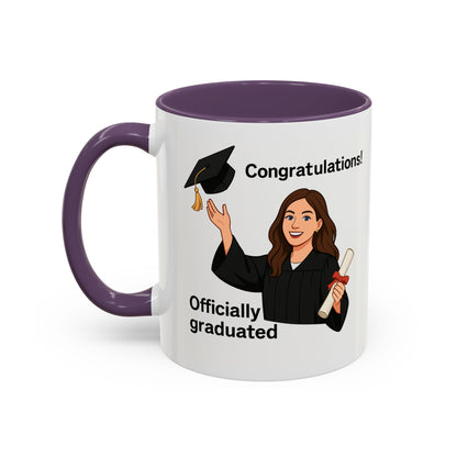 Graduation Celebration Coffee Mug - Congrats Grad Gift