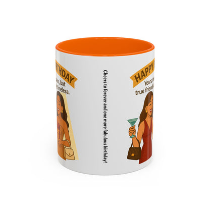 Timeless Birthday Accent Coffee Mug - Perfect Gift for Celebrations