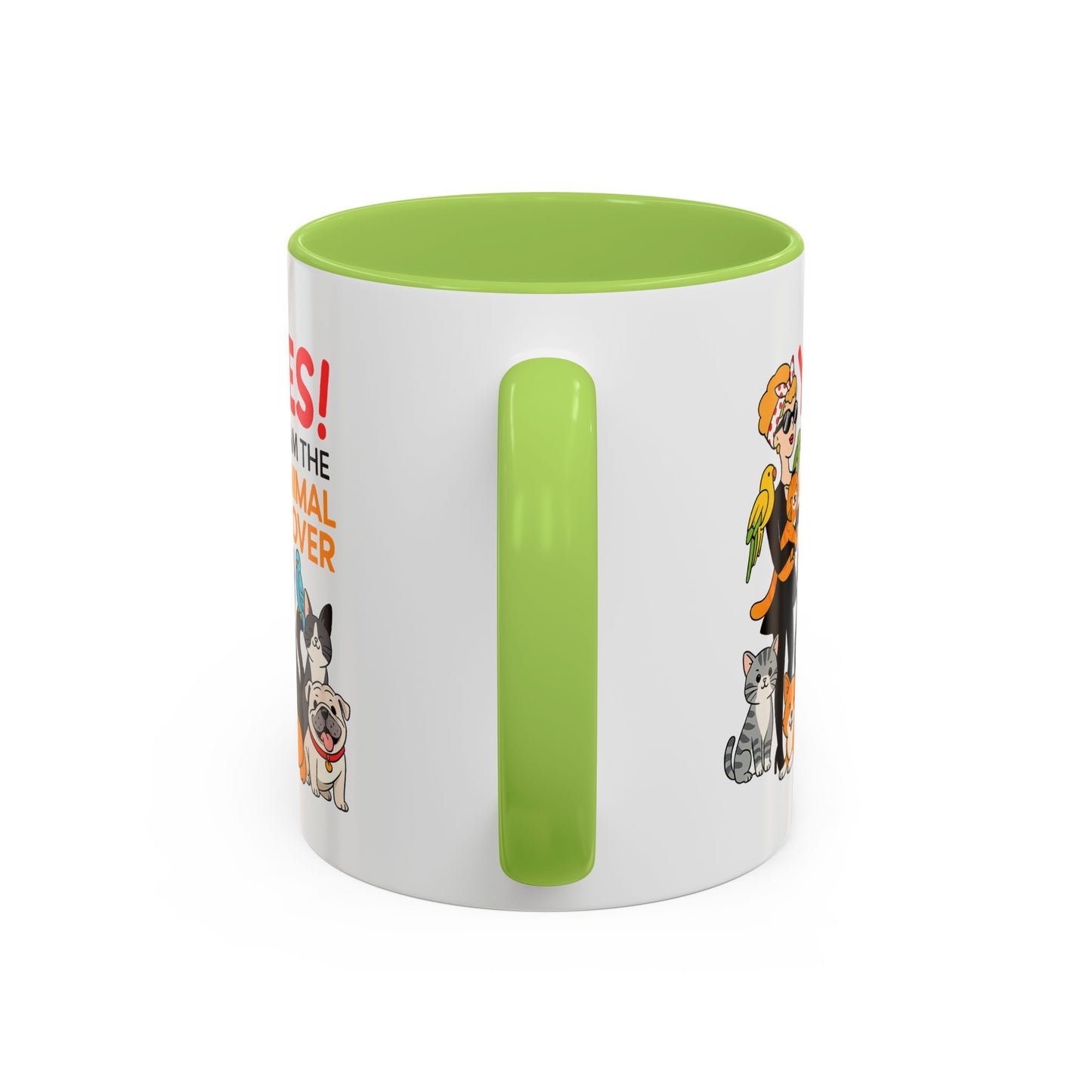 Animal Lover Coffee Mug - Perfect Gift for Pet Owners, Animal Enthusiasts, Dog Lovers, Cat Lovers