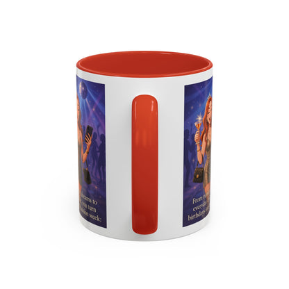 Chic Birthday Celebration Coffee Mug - Turn Birthdays into Fashion Week!