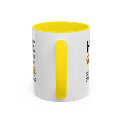Home Story Accent Coffee Mug | 11 oz & 15 oz | Perfect Gift for New Homeowners