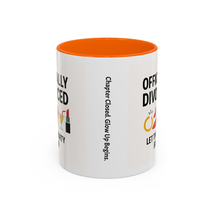 Officially Divorced Coffee Mug - Celebrate Freedom, Divorce Party Mug, Gift for Her, Sassy Humor, New Beginnings