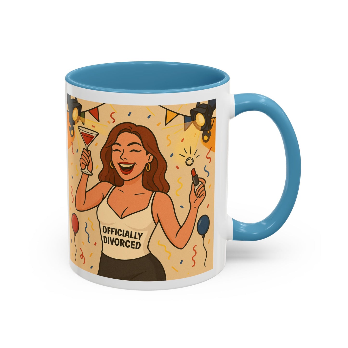 Officially Divorced Celebration Coffee Mug - Cheers to New Beginnings!