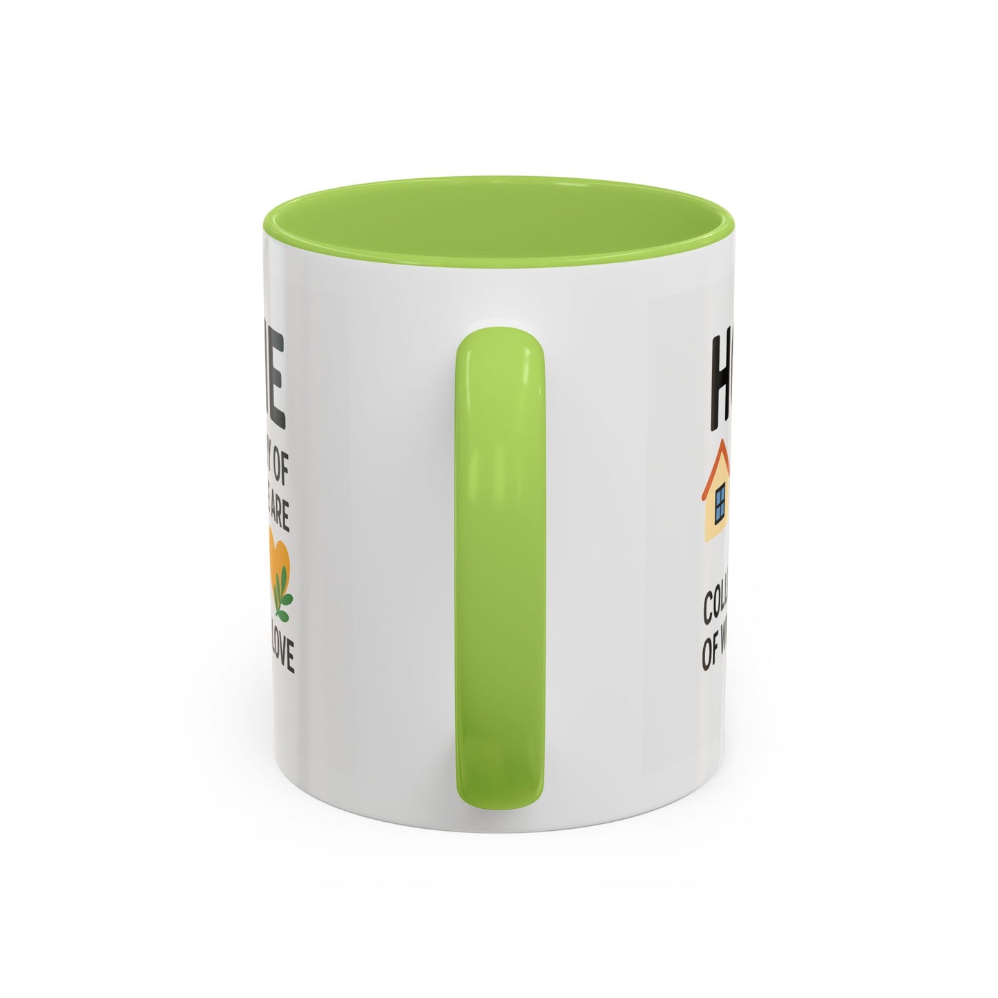 Home Story Accent Coffee Mug | 11 oz & 15 oz | Perfect Gift for New Homeowners