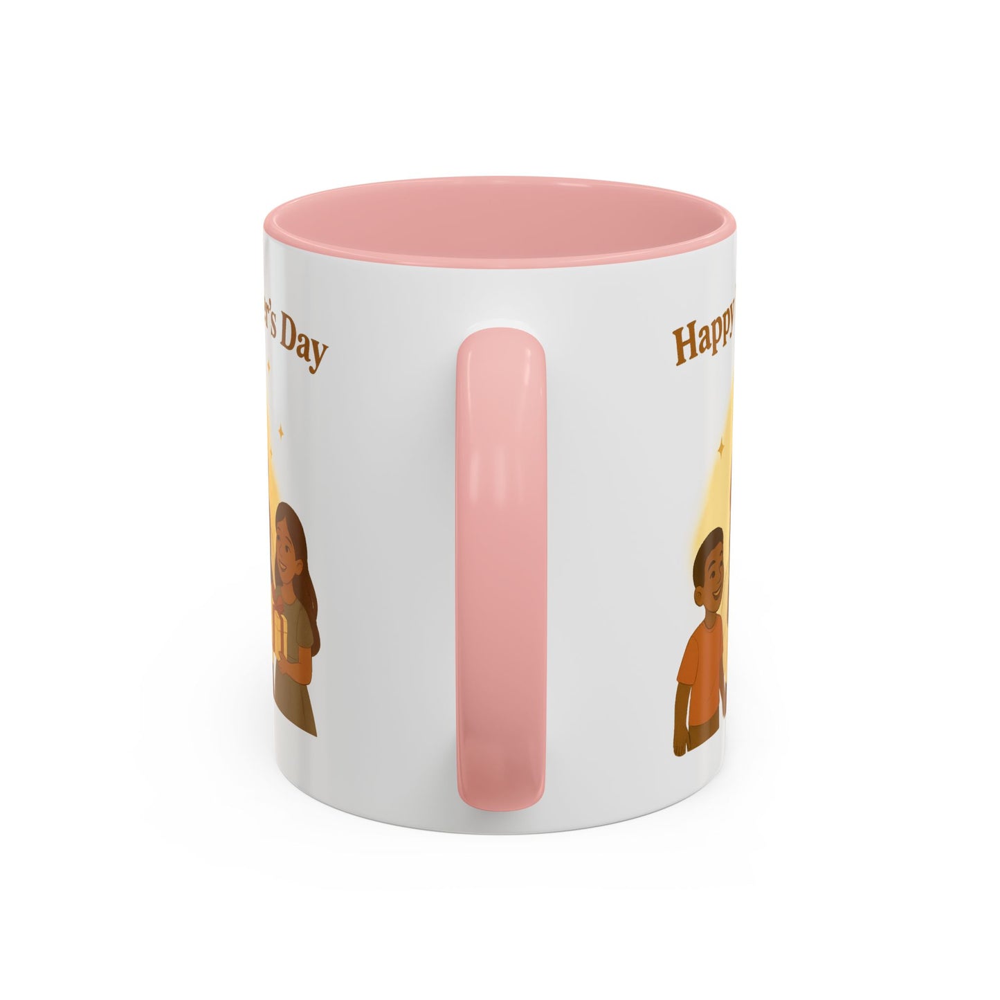 Happy Father's Day Coffee Mug - Celebrate Dad with Joyful Family Design
