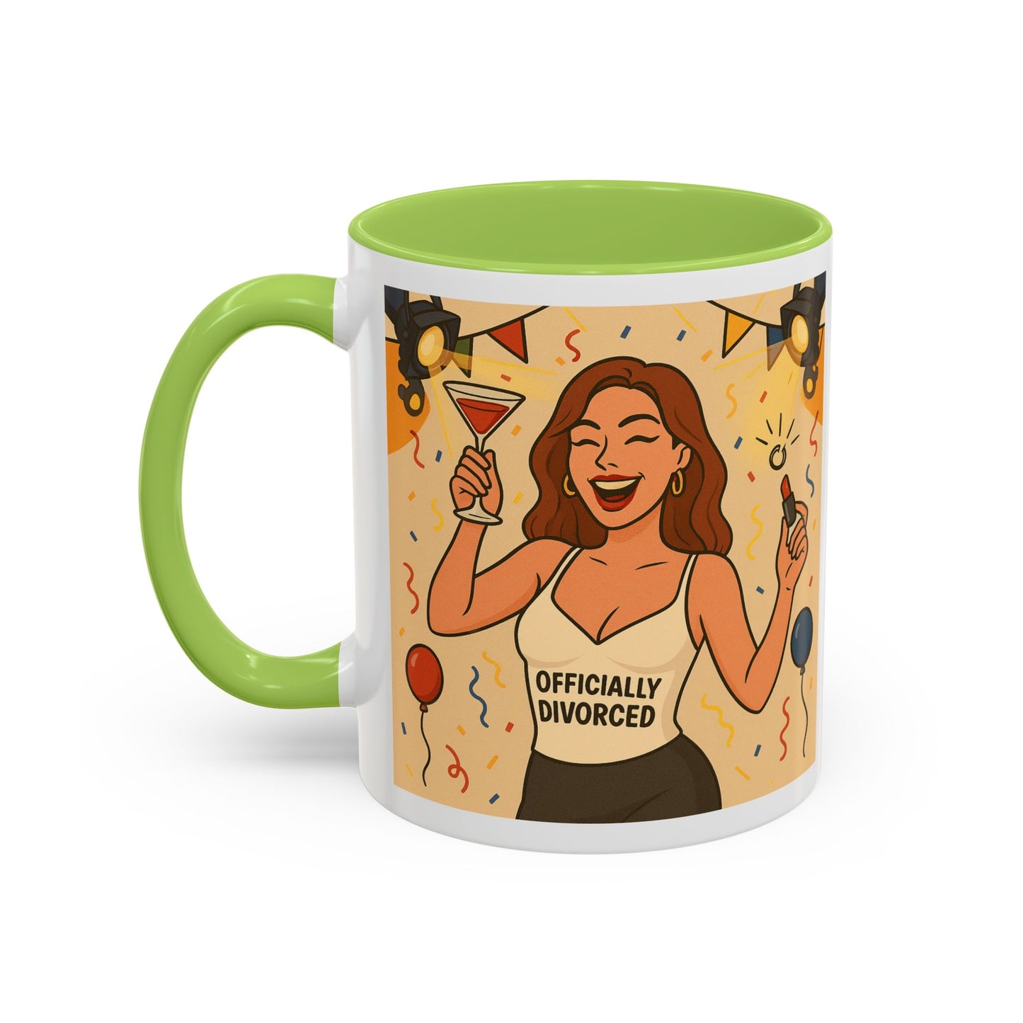 Officially Divorced Celebration Coffee Mug - Cheers to New Beginnings!