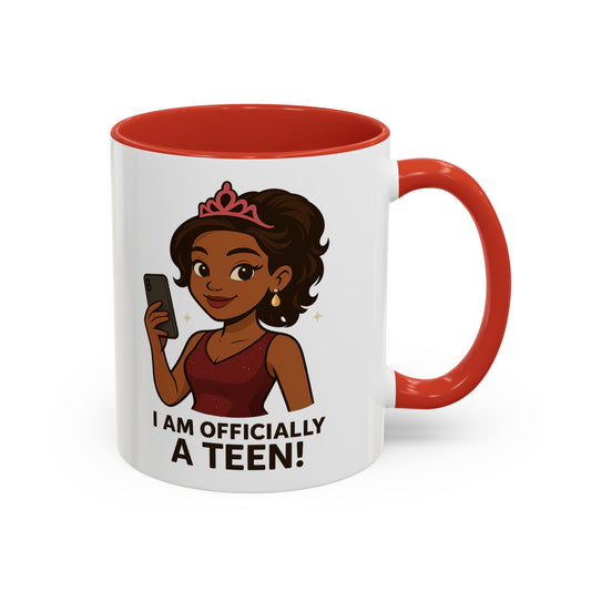 Official Teen Coffee Mug – Perfect Gift for Birthdays & Celebrations!
