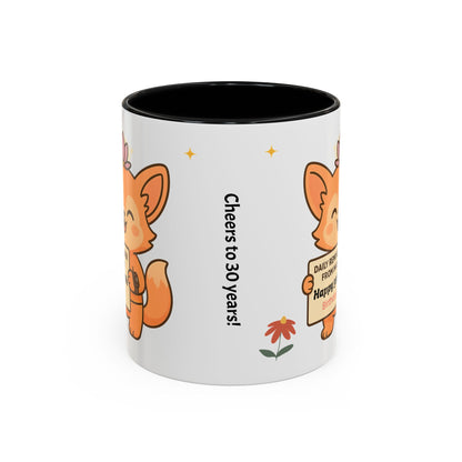 30th Birthday Coffee Mug - Gift for Milestones, Birthday Celebration