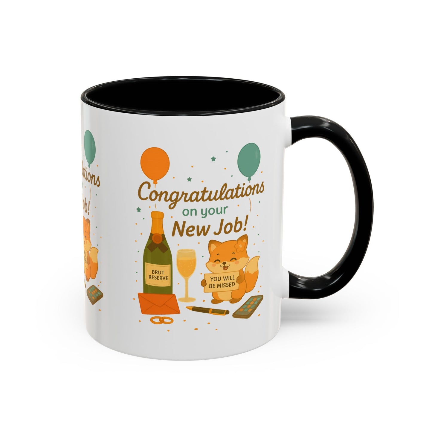 Congratulations New Job, Office Gift, Funny Coffee Cup