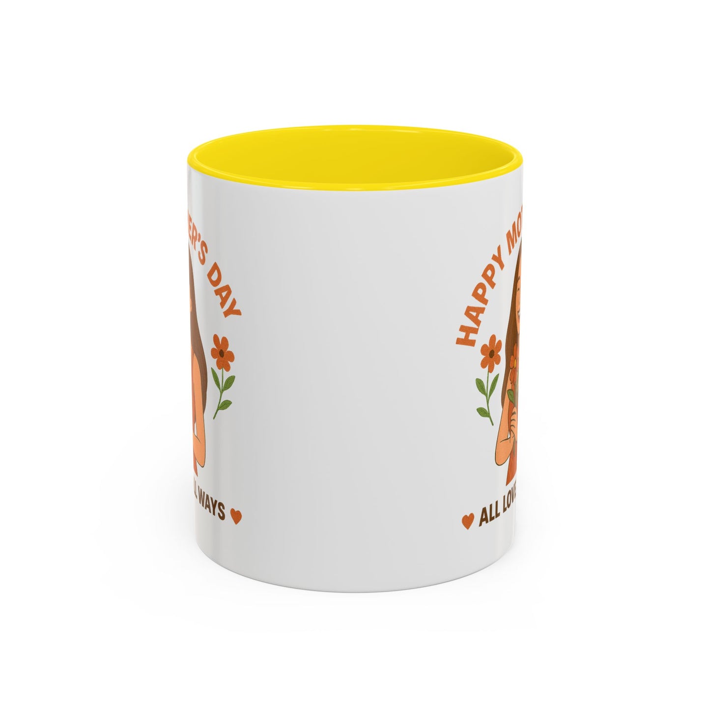 Mother's Day Accent Coffee Mug - All Love, All Ways - Perfect Gift for Moms