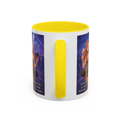 Chic Birthday Celebration Coffee Mug - Turn Birthdays into Fashion Week!