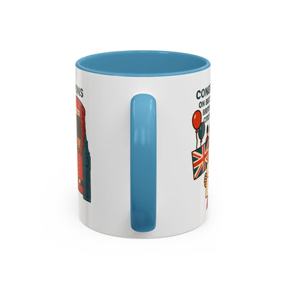 Celebratory British Citizenship Mug, Unique Gift for New Citizens, Fun Coffee Cup, Personal Achievement