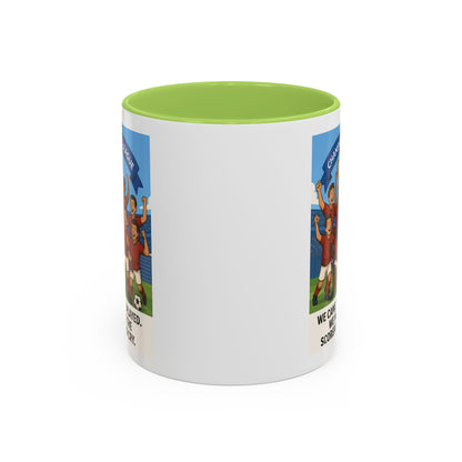 We came, We played, we conquered football Coffee Mug