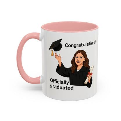 Graduation Celebration Coffee Mug - Congrats Grad Gift