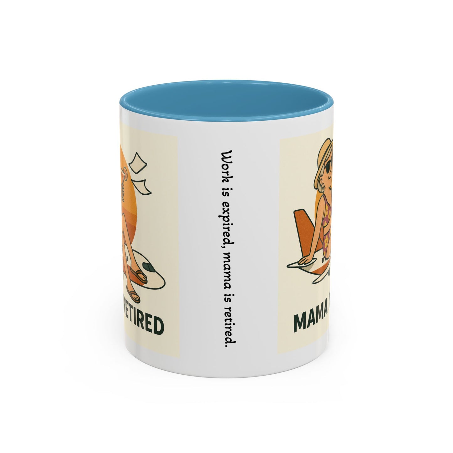 Retirement Celebration Coffee Mug - Mama is Retired