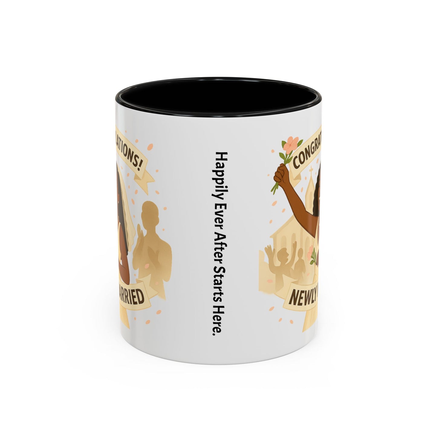 Newly Married Congratulations Coffee Mug - Celebrate Love & New Beginnings