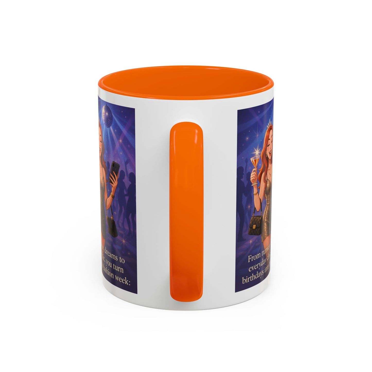 Chic Birthday Celebration Coffee Mug - Turn Birthdays into Fashion Week!