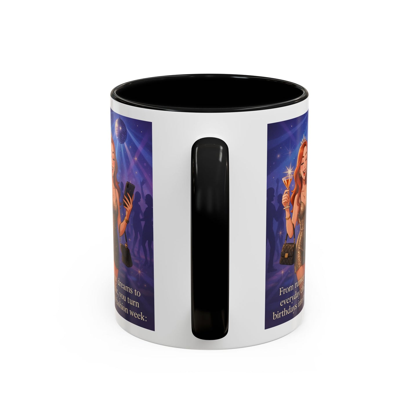 Chic Birthday Celebration Coffee Mug - Turn Birthdays into Fashion Week!