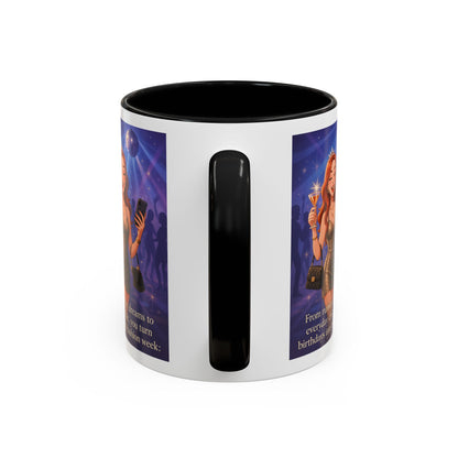 Chic Birthday Celebration Coffee Mug - Turn Birthdays into Fashion Week!