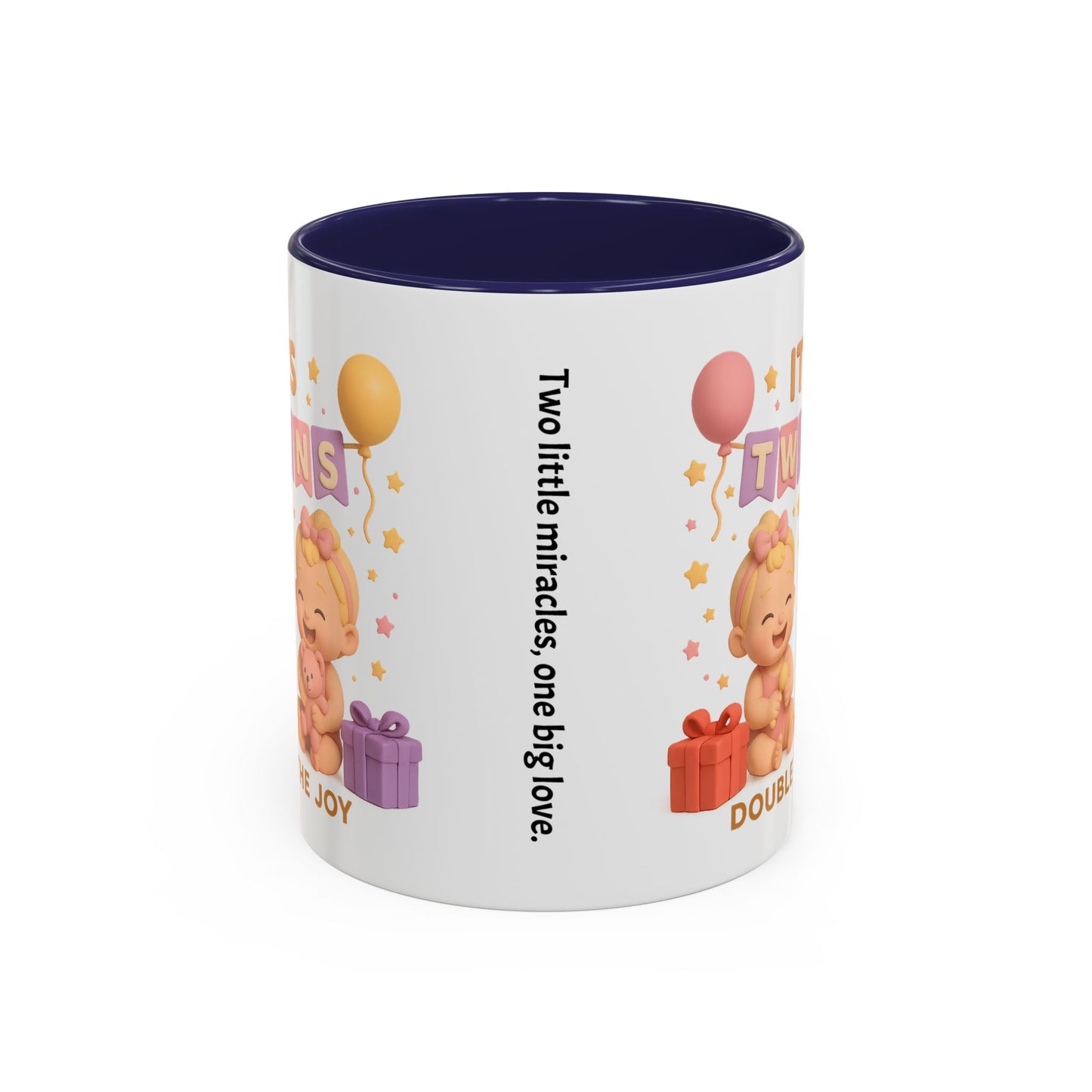 Twins girls - Celebration Coffee Mug - Double the Joy