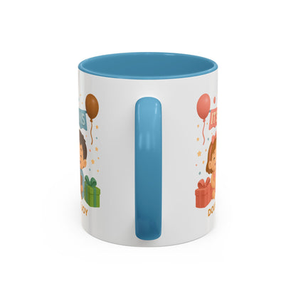 Funny Twin Celebration Coffee Mug - 'It's Twins, Double the Joy'