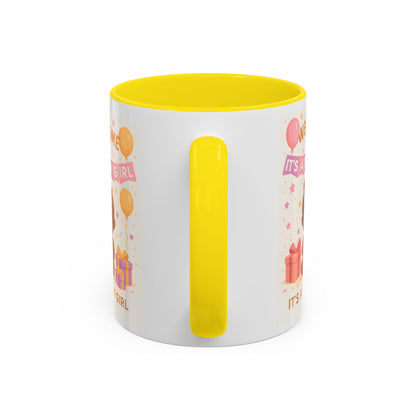 Welcome Baby Girl Coffee Mug | Cute Drinkware, Celebration Mug