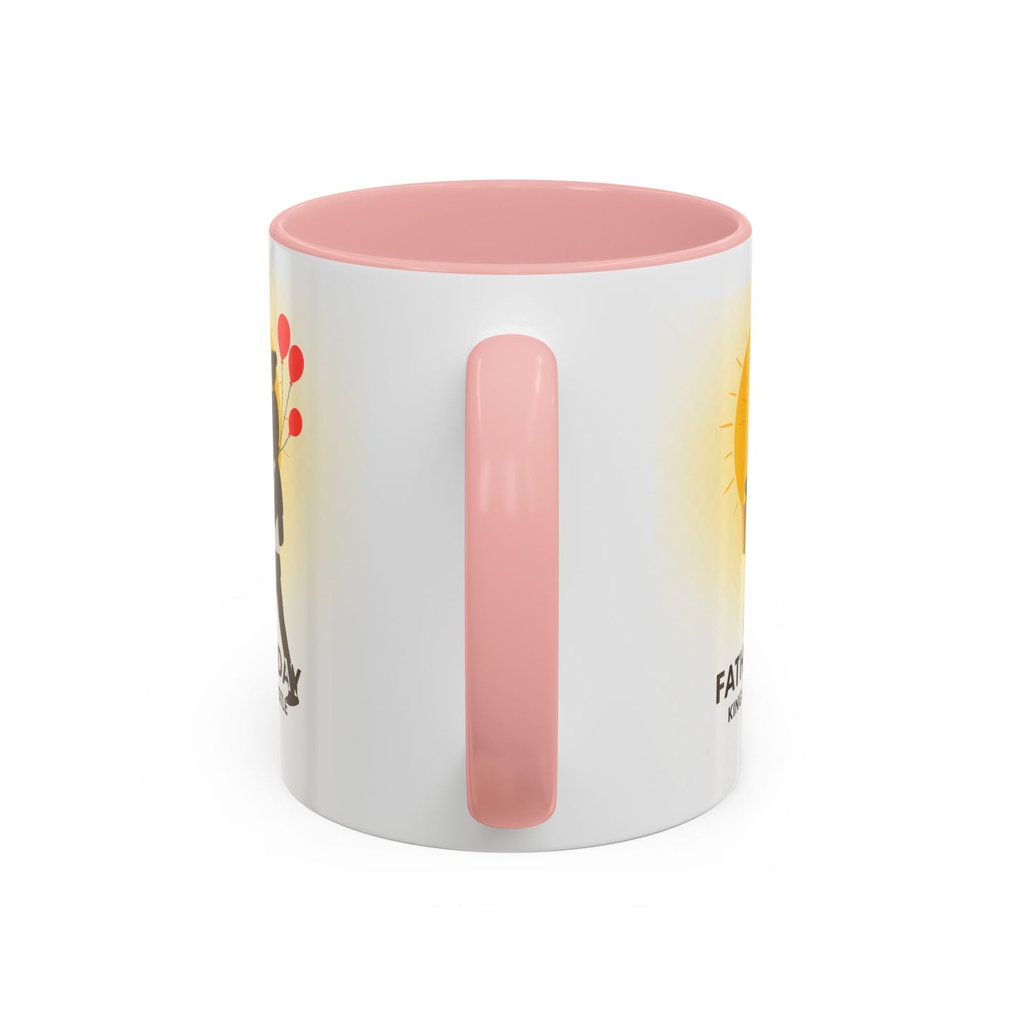 Father's Day Accent Coffee Mug - King of the Castle Design