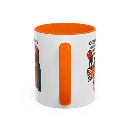 Celebratory British Citizenship Mug, Unique Gift for New Citizens, Fun Coffee Cup, Personal Achievement