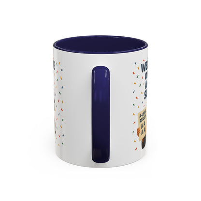 Celebratory Accent Coffee Mug - You Did It! Graduation Cheers