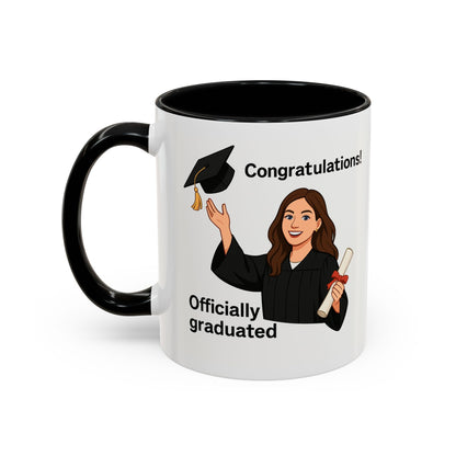 Graduation Celebration Coffee Mug - Congrats Grad Gift