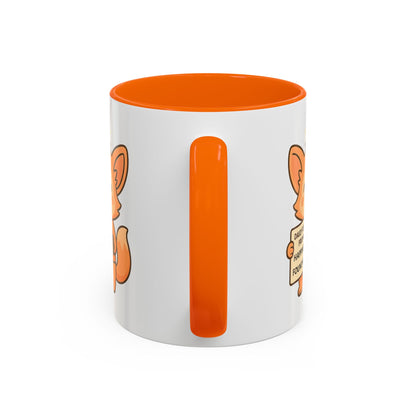 Cute Ms Mai Fox Inspirational Coffee Mug - Happiness is Found Within