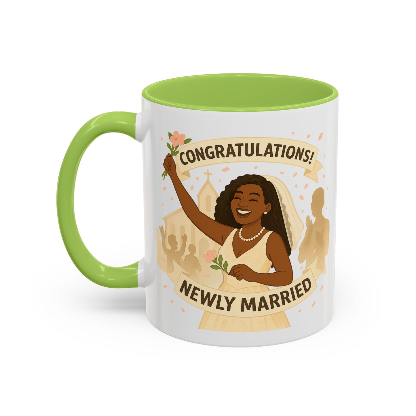 Newly Married Congratulations Coffee Mug - Celebrate Love & New Beginnings