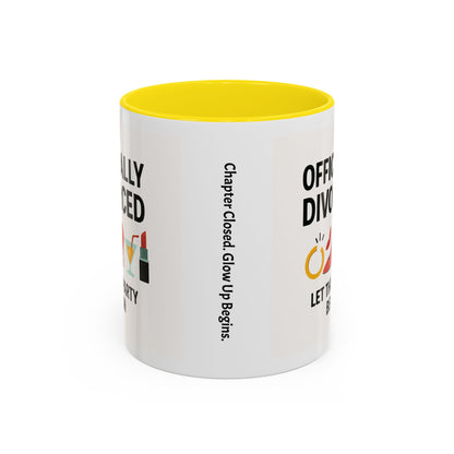Officially Divorced Coffee Mug - Celebrate Freedom, Divorce Party Mug, Gift for Her, Sassy Humor, New Beginnings