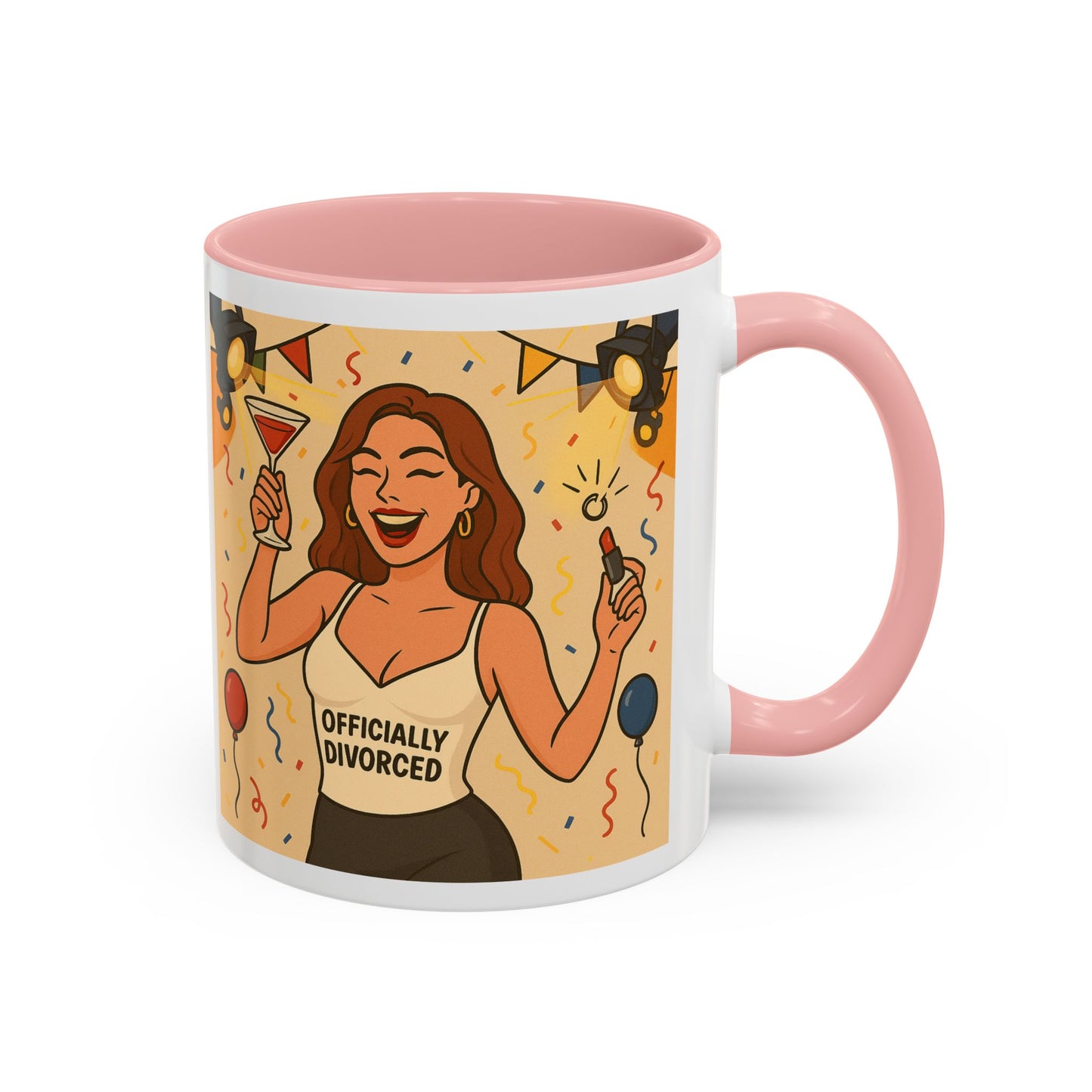 Officially Divorced Celebration Coffee Mug - Cheers to New Beginnings!
