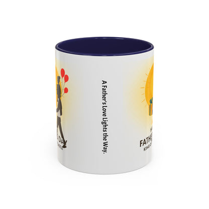 Father's Day Accent Coffee Mug - King of the Castle Design