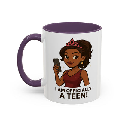 Official Teen Coffee Mug – Perfect Gift for Birthdays & Celebrations!