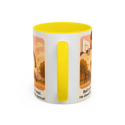 Basketball Motivational Coffee Mug for sport lovers - 11oz & 15oz with Inspirational Quote