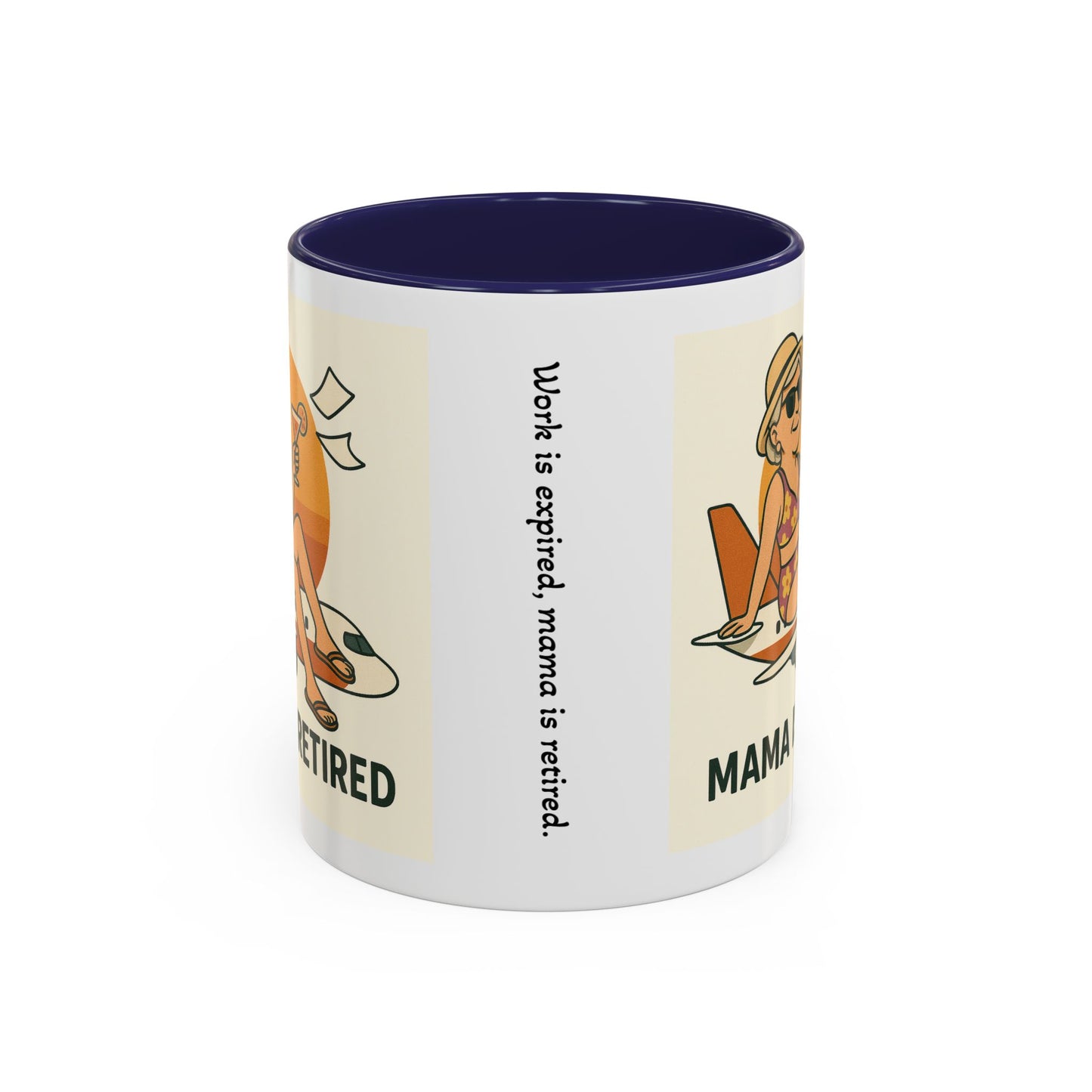 Retirement Celebration Coffee Mug - Mama is Retired