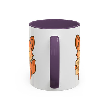 Motivational Accent Coffee Mug - 'Trust Your Intuition' & 'Believe In Yourself!'